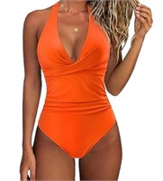 Coral One Piece Swimsuit for Women