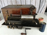Thomas Edison Cylinder Phonograph Parts/Project