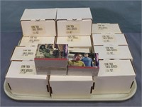 (14) Boxes Star Trek Trading Cards