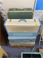 (5) Vintage Suitcases