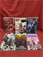 6 bagged and backed comics