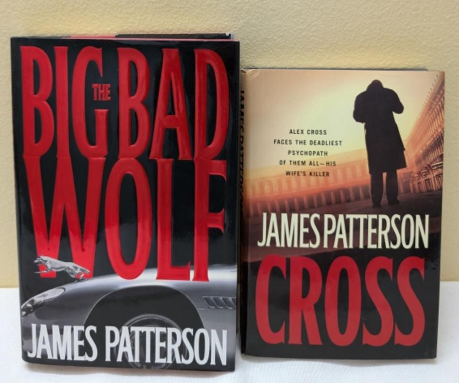 James Patterson - Big bad wolf & Cross Books