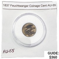 1837 Feuchtwanger One Cent