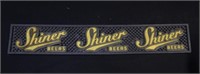 Shiner Beer Advertisement Bar Mat