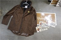 UPS Jacket, Large Sign & Tags