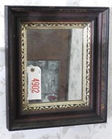 Lot #4902 - Antique Walnut and gold framed wall