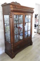 Lot #4900 - Modern antique style two door