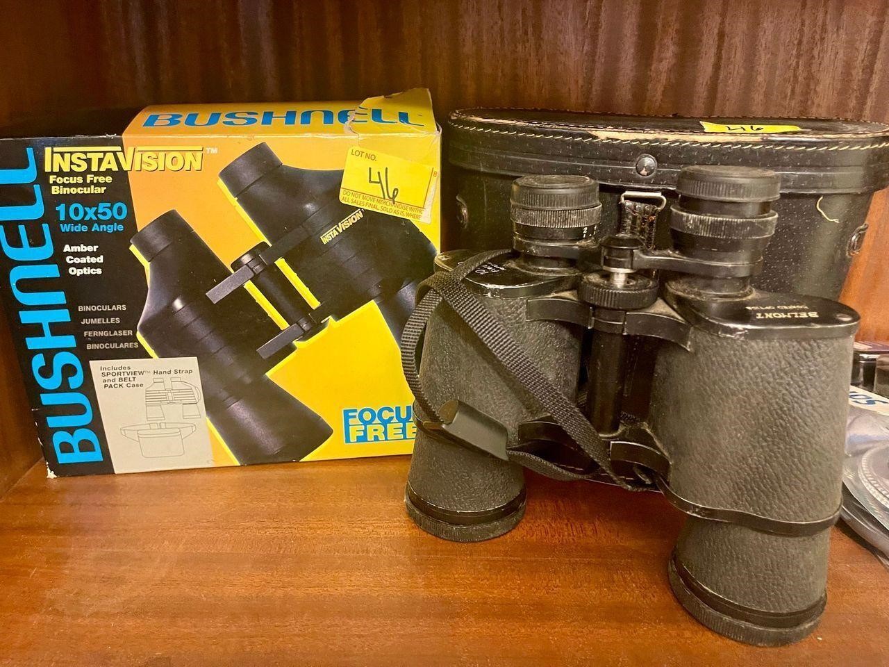 Bushnell instavision binoculars 10x50 wide angle