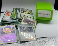 Pokemon trading card collection