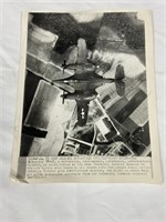 WWII Batwing Airplane Associated Press Photo