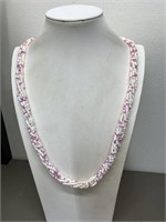 PRETTY IN PINK SUMMERTIME FUN NECKLACE