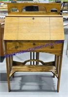 Wooden Mission Drop Front Desk (46 x 28 x 14)