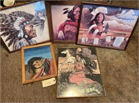 Native American / Indian Framed Pictures