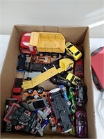 Large group of toy cars