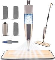 Microfiber Spray Mop for Floor Cleaning  Dry Wet