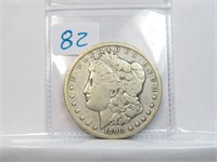 1890 CC Silver Morgan Dollar $1 90%