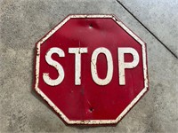 Vintage/Distressed STOP Sign