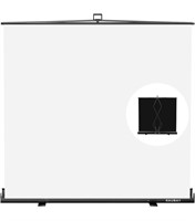 RAUBAY 78.7 x 78.7in Large Collapsible White