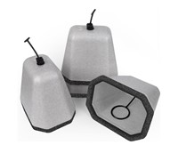 4 Pack Foam Outdoor Faucet Covers for Winter (NEW)
