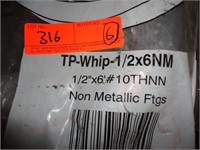 (BID X 6) ELECTRICAL TP-WHIP- 1/2X6NM