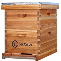 BeeCastle 10 Frames Complete Beehive Kit  100