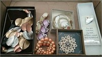 Box-Costume Jewelry Bracelets, Necklaces, Pins