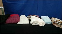Box Towels. Afghan, Sweaters