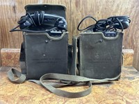 World War II signal corps US Army field telephone