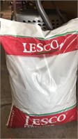Lesco 50 pound bag of fertilizer it's the red