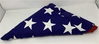 50 Star 5 x 9 Burial Flag, Valley Forge