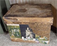 Antique Box, Metal Lined