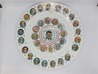 Presidents of the United States Plate