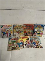 Lot of Seven Archie Comics