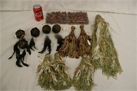 Miscellaneous Decor Lot ~ Tassles, Covered Buttons