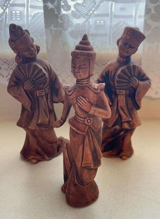 (3) ORIENTAL FIGURES