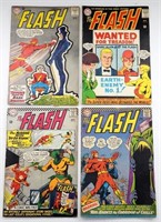 (4) FLASH DC COMICS 12c ISSUES