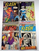 (4) FLASH DC COMICS 12c ISSUES