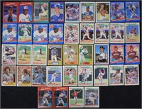 Baseball Rookie Cards, Various, Near Mint;  40 Car