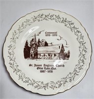 Plate - St. James Anglican Church 22K Gold