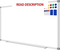 72x48 Large Dry Erase Board for Wall 6' x 4'
