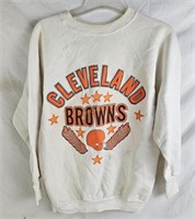 Cleveland Browns White Pullover Size M