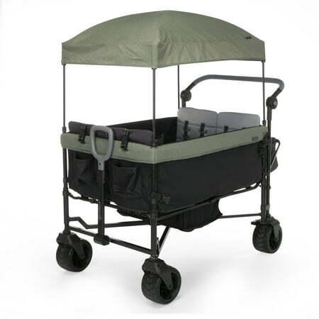 Summit Sprint Quad Wagon Stroller  Olive Haze