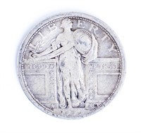 Coin 1917-P Type I Standing Liberty Quartr - Rare!