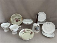 10 Vintage Collectible China Pieces Mint Cond