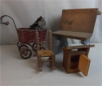 Vintage Doll House Furniture