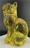 Mosser Yellow Sitting Cat