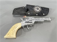 Vintage Toy -Pony Boy Cap Gun & Holster