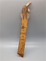 Vintage Mackinaw City Cork Bookmark Souvenir