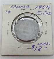 1904 Canada One Cent - Edward
