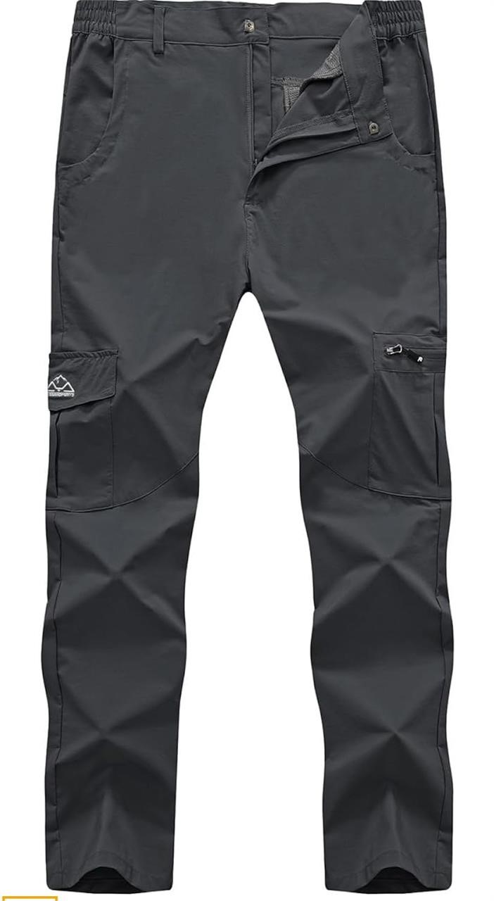 ($40)Rdruko Men's Hiking cargo pants